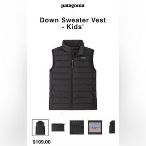 Kids' Down Sweater Vest